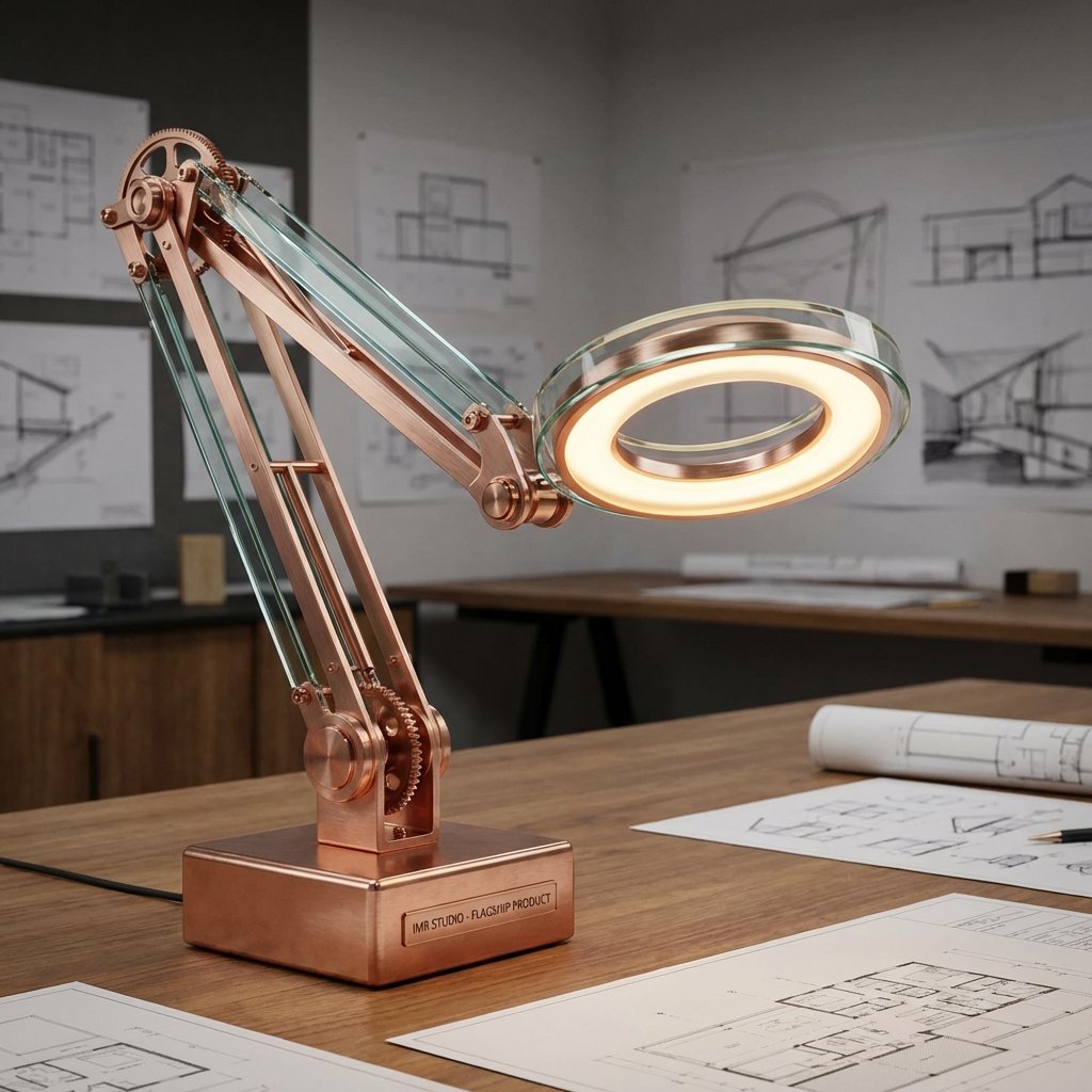 Nexus Kinetic Lamp - Precision Engineering Lighting Design