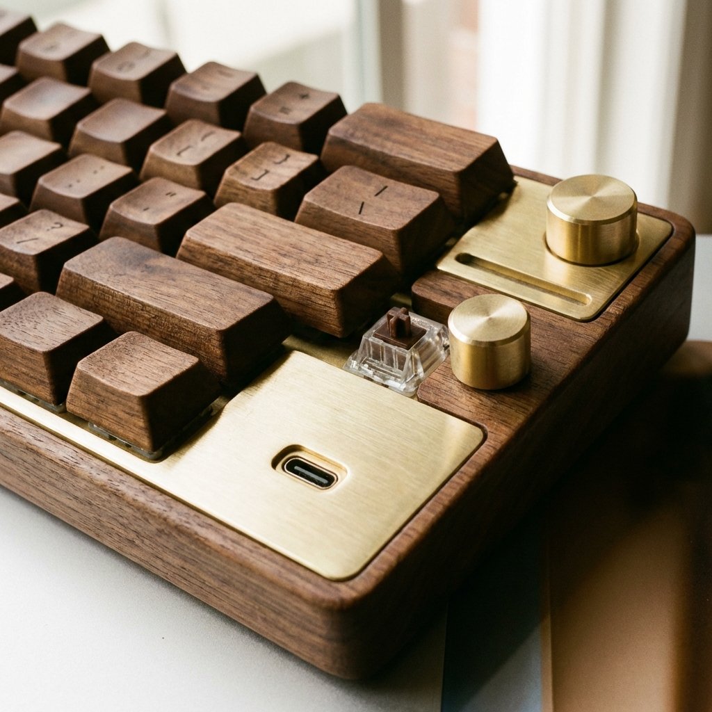 Tactile MK-1 - 3D Printed Custom Mechanical Keyboard